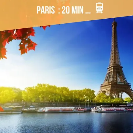 Apartment Le - Gare 3 Min - Paris 20 Min - 25 Min - Lumineux & Chaleureux - Free Wifi Thorigny-sur-Marne